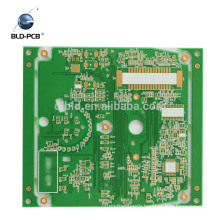 12 layer fr4 pcb gold flash through holes double sided 1mm thick round diameter 16.5mm pcb 2 layer